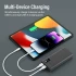Promate Bolt-20Pro 20000Mah Slim Power Bank with Dual USB Ports, Safe Adaptive Charging